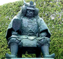Takeda Shingen Statue in Japan