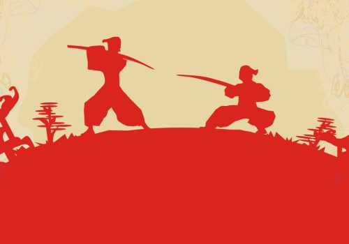 samurai-silhouette-in-asian-landscape featured
