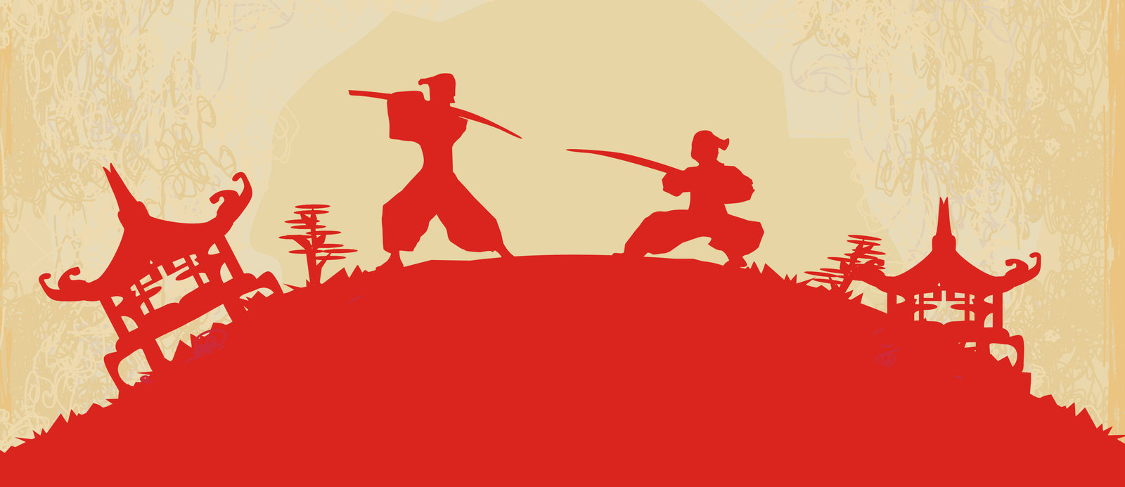 samurai-silhouette-in-asian-landscape featured