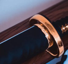 traditional samurai sword