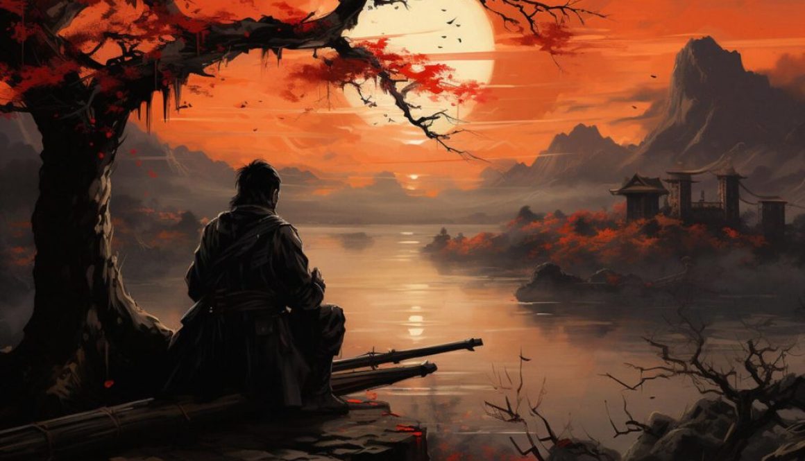 edo-sunset-with-samurai-cherry-blossoms-1