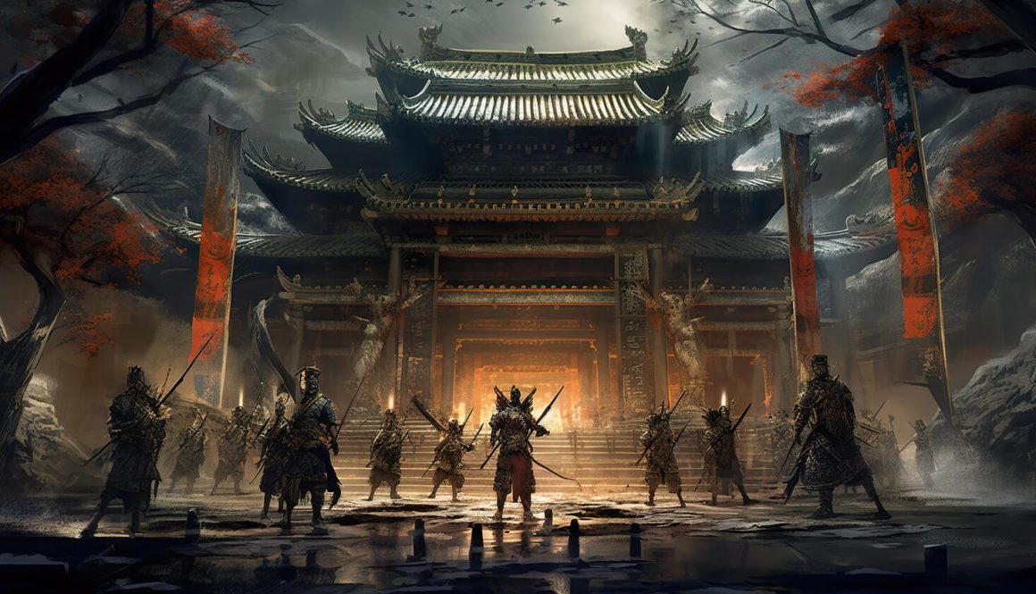 samurai-defending-temple