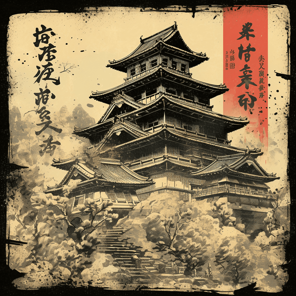 Fortress_of_Gassan-Toda_Castle_In_Japan_Siege